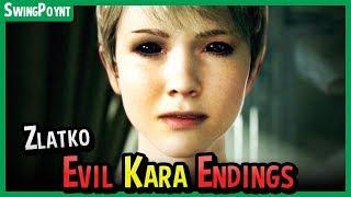 Detroit Become Human - EVIL KARA Secret Ending - Zlatko Endings - How to Escape the Memory Machine