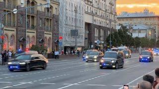 I Filmed Putin’s Motorcade in My Moscow Live Stream Today (14 June 2024)