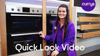 Zanussi FanCook ZPHNL3X1 Electric Built-under Double Oven - Stainless Steel - Quick Look