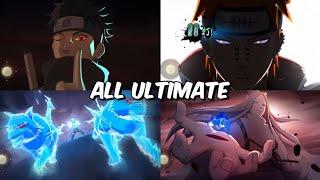 All Ultimate and Team Ultimate Jutsu Characters & Skin in 2024 | Naruto Mobile