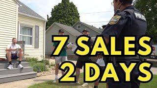 7 DEALS 2 DAYS INFIELD DOOR KNOCKING - SOLAR SALES