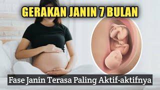 GERAKAN JANIN USIA 7 BULAN - Fase Janin Paling Aktif di Dalam Perut Ibu Hamil