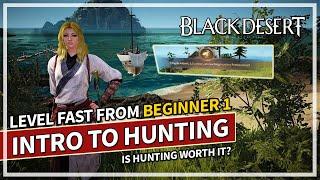Intro to Hunting Lifeskill from Beginner 1 - Is it worth your time 2023? | Black Desert Online