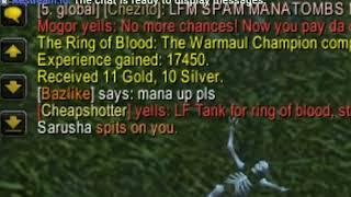 how to complete ring of blood super fast in tbc classic