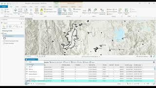 Crear shape a partir de un shape base en ArcGIS Pro.