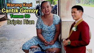 Teman Sekolah SD Briptu Rian Cantik Gemoy Warung Kopi satu Kampung di Jombang.