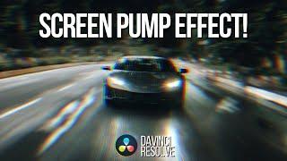 Easy, Reusable Screen Pump Effect in Davinci Resolve 16 - 5 Minute Friday #61