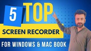 Top 5 Screen Recorder | Tech With Zubair