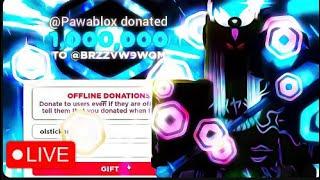  PLS DONATE LIVE | GIVING ROBUX TO VIEWERS! (PLS DONATE Giveaway) 