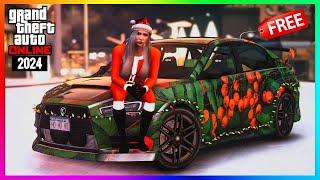 NEW Rare Christmas Car, FREE Vehicle, XMAS, Outfit, MONEY Methods, GTA 5 DLC 2024(GTA Online Update)