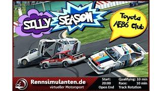 [rFactor 2] Rennsimulanten.de | Silly Season | Toyota AE86 Club