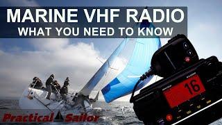 Marine VHF Radio - What You Need to Know