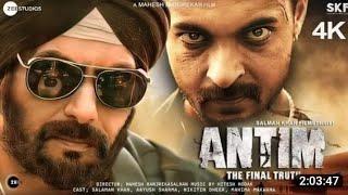 Antim The Final Truth Full Movie In Hindi | Salman Khan | New South Indian Movie Hindi 2023