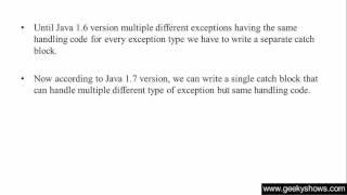 188. Catching Multiple Exceptions or Multiple Catch in Java Programming (Hindi)