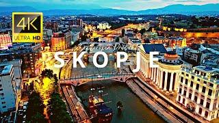 Skopje, Macedonia  in 4K ULTRA HD 60 FPS Video by Drone