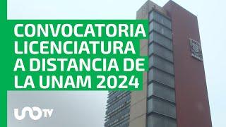 Licenciatura a distancia de la UNAM: checa los requisitos para la convocatoria 2024