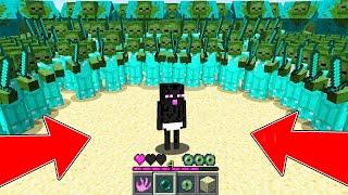 BABY ENDERMAN vs 1000000 ZOMBIE IN MINECRAFT BATTLE