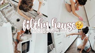 FILTHY HOUSE CLEAN WITH ME | CLEANING MOTIVATION | MORE WITH MORROWS