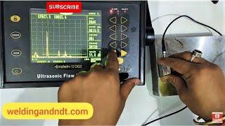 [Hindi] How to draw DAC in Ultrasonic Testing (UT)