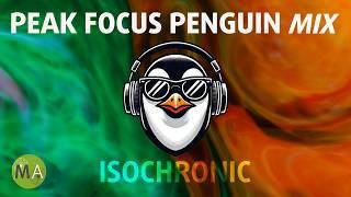 Peak Focus for Complex Tasks - Penguin Mix with Beta Isochronic Tones