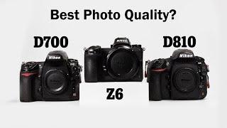 Nikon Z6 vs D810 vs D700 - DSLR vs Mirrorless, MP vs Quality (Hand Held)