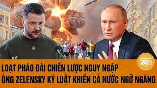 Toàn cảnh thế giới 29/10: Loạt pháo đài chiến lược nguy ngập, Ông Zelensky ký đạo luật gây ngỡ ngàng