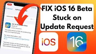 Fix iOS 16 Beta Stuck on Update Requested on iPhone | Fix iOS Update Stuck
