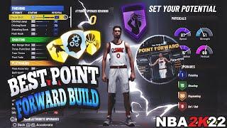 THIS BEST ISO BUILD WILL BREAK NBA 2K22 CURRENT GEN - MOST OVERPOWERED DEMIGOD POINT FORWARD BUILD!