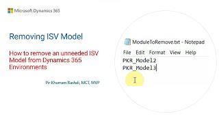 How to delete an unneeded ISV model from Dynamics 365 environments