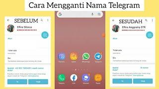 Cara Mengganti Nama Telegram