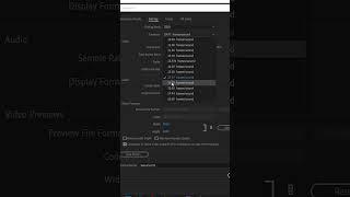 Best Premiere Pro Sequence Settings