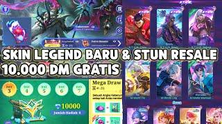 SKIN LEGEND ALPHA, SKIN STUN, SKIN MWORLD RESALE ! EVENT SKIN LANGKA PALING DI TUNGGU PLAYER ML