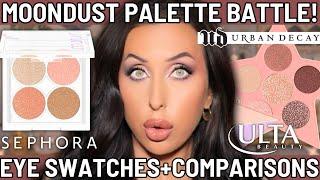 Urban Decay Moondust Space Cowboy Star Palette vs Quad HOT NEW RELEASE ALERT! 4 Looks & Eye Swatches