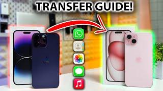 2023 GUIDE - How to Transfer ALL your iPhone Apps and Data to a New iPhone - SO EASY!