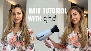 Blow-dry Tutorial mit GHD Helios Haartrockner - Ann-Kathrin Götze