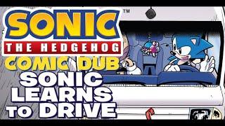 Sonic Learns to Drive | Sonic the Hedgehog Comic Dub