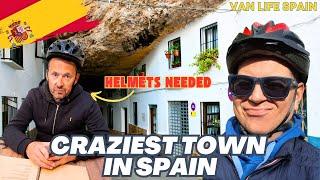 CRAZIEST TOWN in Spain That's Built into a Rock | VAN Life Spain