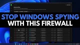Stop Windows Spying with one click Firewall