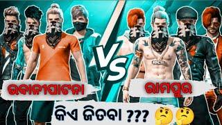 Bhawanipatna vs Rampur free fire custom match//odia 4 v 4 custom match//odia custom match free fire/