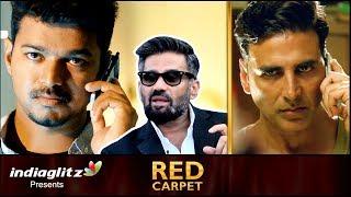 Why Lot of Tamil Movies are Remade in Hindi? | Suniel Shetty Interview | Vijay | Akshay Kumar