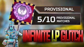 INFINITE LP GLITCH in Apex Legends Season 19 | Infinite PROVISIONAL MATCHES Glitch (Read Desc) #apex