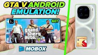 GTA V Emulation Test On Most Powerful Android Device! (Mobox Emulator Gameplay)