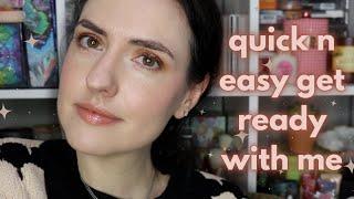 Quick lil GRWM using makeup I'm testing this month!