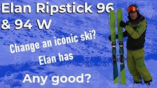 Elan Ripstick 96 & 94 W 2020-21 freeride ski review