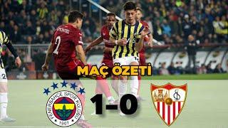 Fenerbahçe 1 - 0 Sevilla I Maç Özeti - UEFA Avrupa Ligi Son 16