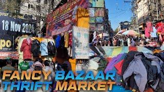 Fancy Bazaar Thrift Market Tour | Fancy Bazaar Guwahati Winter Market Tour