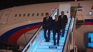 Россия-Куба: Владимир Путин прибыл в Гавану