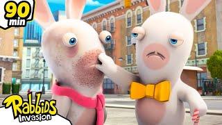 Rabbids invade the Met Gala with crazy outfits! | RABBIDS INVASION | New compilation | Kids Cartoon