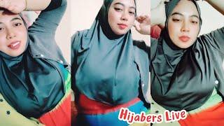 LIVE HIJAB CANTIK SANTUY POSE MIRING