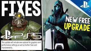 2 Free PS5 Upgrade UPDATES - Fallout 4 NEW PS5 Patch + Upcoming New PS5 Upgrade News